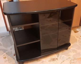 NUOVISSIMO carrello TV con vetrinetta 