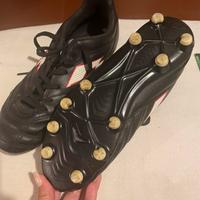 Scarpe calcio pelle nr 38