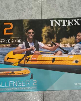Canoa gonfiabile Intex Challenger 2, nuova