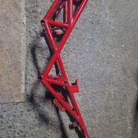 Telaio con targa e C.c.  ducati s4r