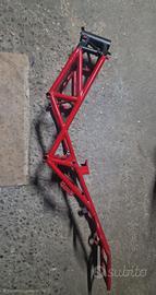 Telaio con targa e C.c.  ducati s4r