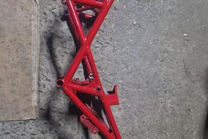 Telaio con targa e C.c.  ducati s4r