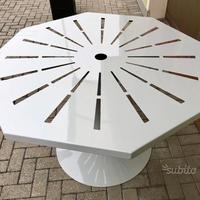 Tavolo Panchina Sedie In Ferro