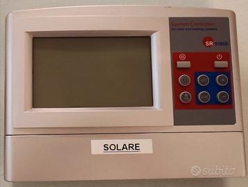Centralina SR618C6 solare termico e termocamino