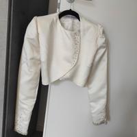 coprispalle/ giacca da sposa fatto a mano 