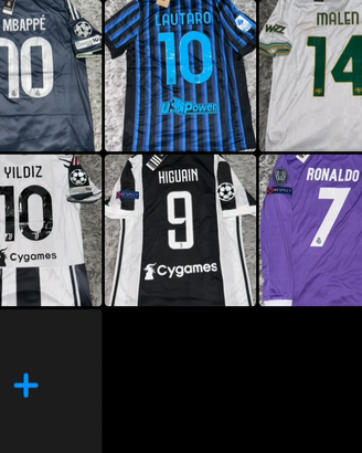 Maglie calcio vintage e 25/26 nuove