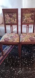 Coppia sedie Liberty