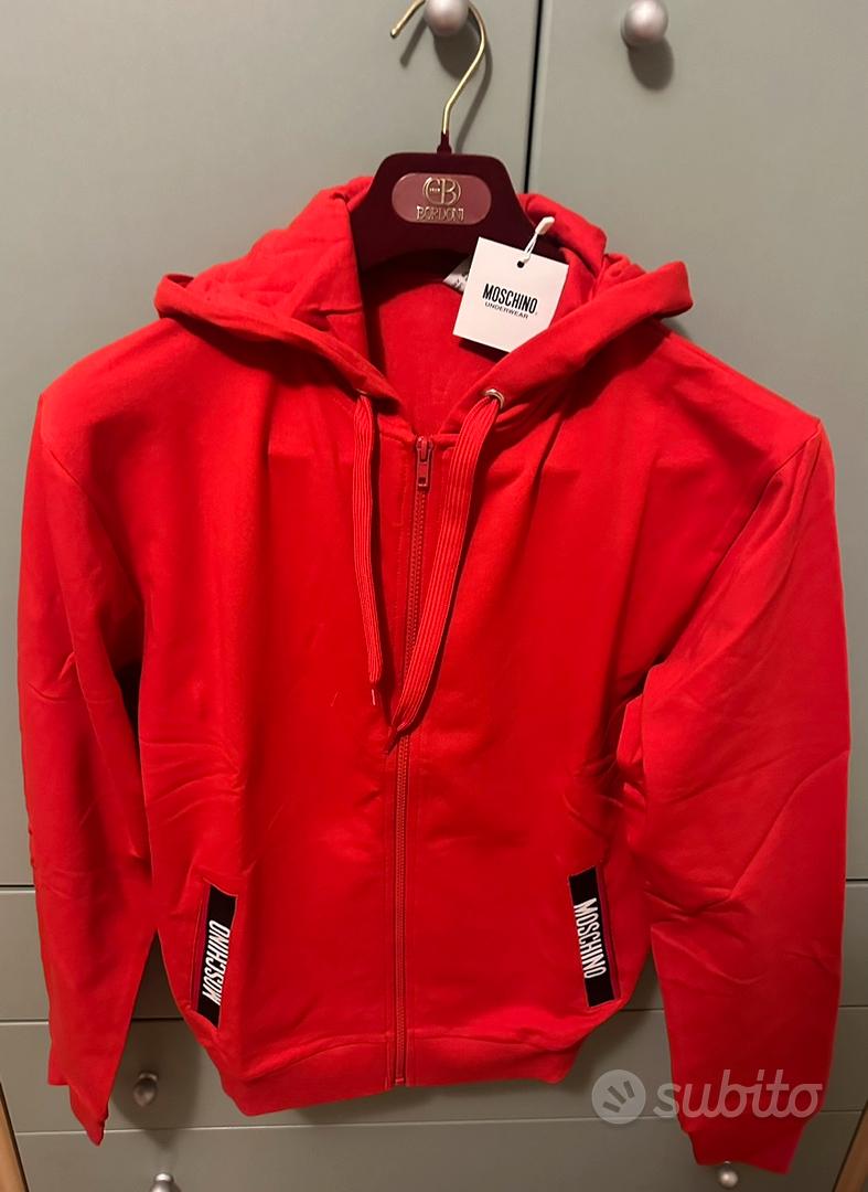 Felpa clearance moschino rossa