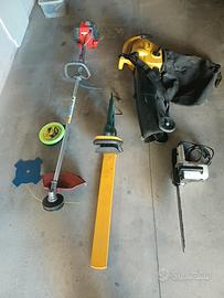 Attrezzi per giardinaggio usati