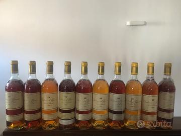 CHATEAU D'YQUEM VERTICALE ANNI 80