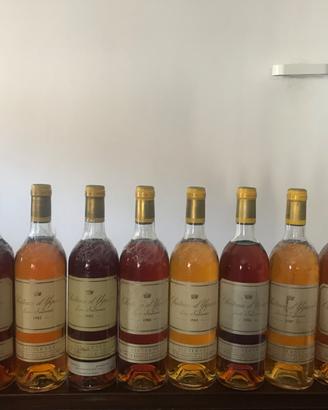 CHATEAU D'YQUEM VERTICALE ANNI 80