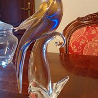 Pappagallo in vetro di murano