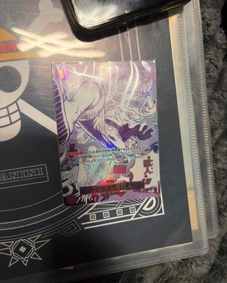 Luffy gear5 one piece carte colezzionabili