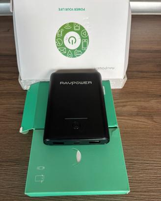 Power Bank Ravpower colore nero