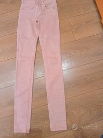 pantalone rosa confetto 