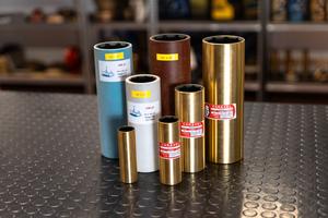 Boccole Asse in Ottone e Resina