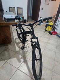 Bici mountain bike pieghevole 7x3 marce