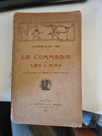 Libro Le commedie di Leo e Nina 1916