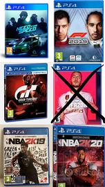 5 giochi PS4