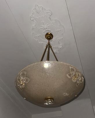 Lampadario in vetro