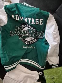 Giubbino NY Advantage verde bianco 