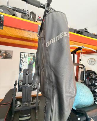 Giacca moto in pelle dainese taglia 42