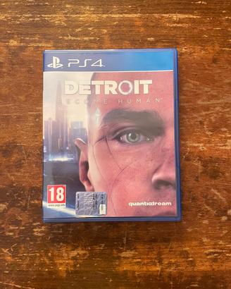 Videogioco "Detroit Become Human" x PS 4 originale
