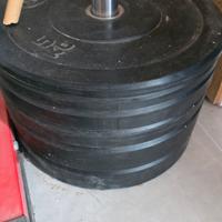 bilanciere olimpionico con pesi