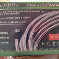 Tubo pompa flessibile in acciaio inox da 30 metri 