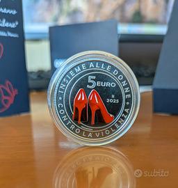 Moneta Simbolo contro la violenza sulle donne