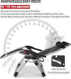 Gravita zeroSedia  portata fino a 200 kg