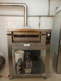 Forno a gas per pizza