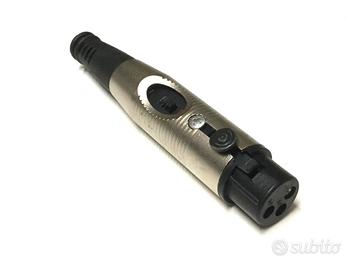 XLR femmina 3 poli RCF con interruttore