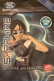 Scheda Video Sapphire Radeon HD 2400 Pro 512MB AGP