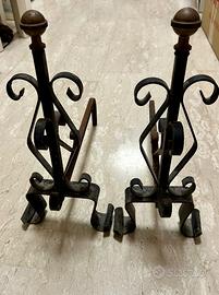 Alari supporto camino