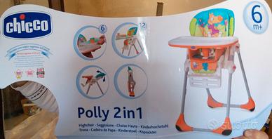 Seggiolone chicco polly 2 n 1
