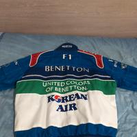 giacca originale sparco f1 team benetton 1998