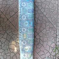 Stiramaniche in acciaio con telo in cotone 