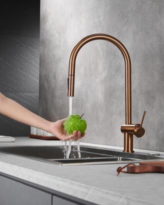 Rubinetto estraibile Rame, cucina IMEX