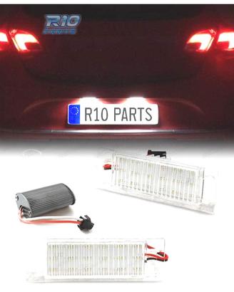 LUCI TARGA A LED OPEL ZAFIRA B ASTRA H CORSA D INS