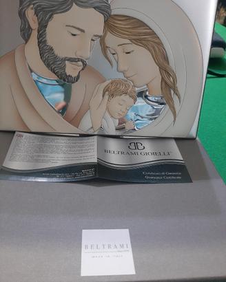 Sacra Famiglia Beltrami argento e gioello