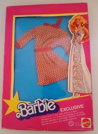 BARBIE Exclusive Abiti Vestiti Dress Pelle Lana