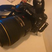 d800 e obbiettivo 105mm macro 