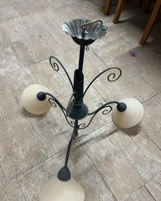 Lampadario in Rame
