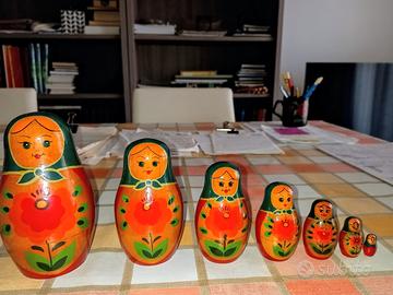 Bambola russa vintage originale sovietica