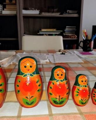 Bambola russa vintage originale sovietica