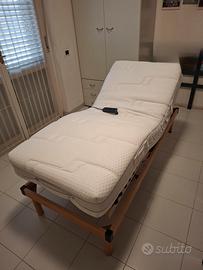 Rete motorizzata CATTANEO con materasso DORELAN