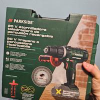 trapano avvitatore a percussione parkside