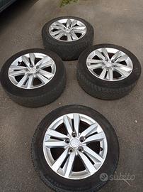 cerchi con gomme invernali Peugeot 308