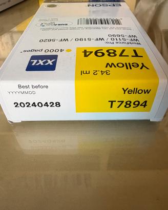 Cartuccia giallo XXL stampante EPSON